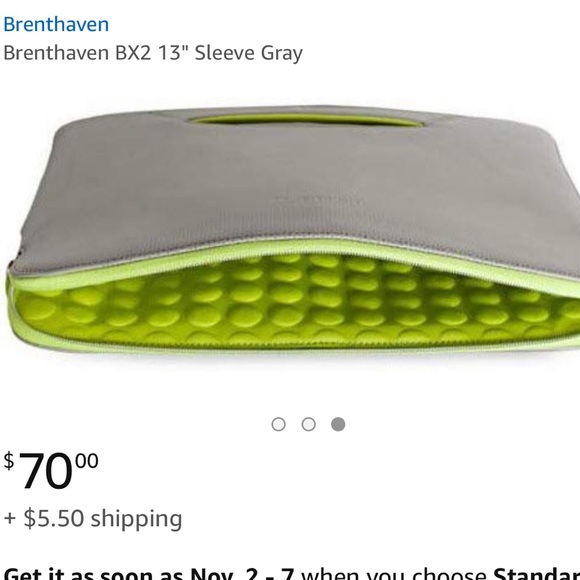 Brenthaven Accessories Brenthaven 5 Laptop Gray Computer Macbook Case